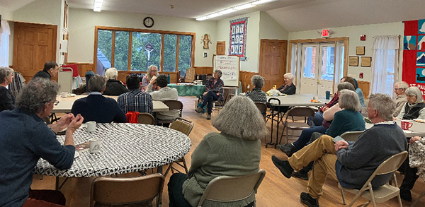 Polly Ingraham at St Paul’s Episcopal Church, Lancaster, NH on April 19, 2026